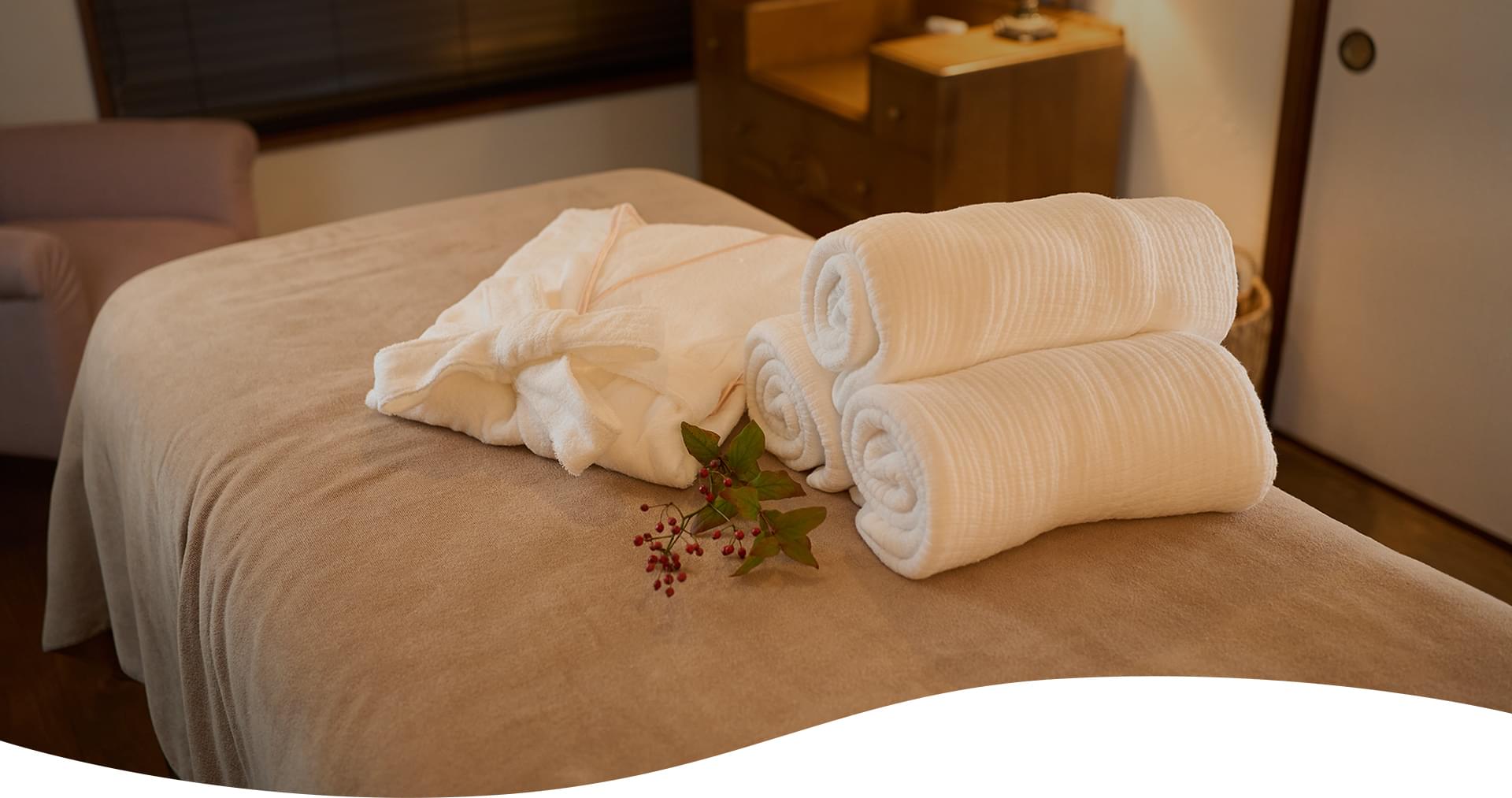 癒しの先に喜びがある、特別なひと時をあなたへ。